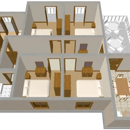 With Parking Space Bibinje, Zadar - 681 公寓 *