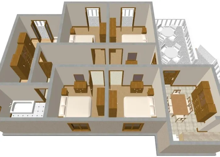 With Parking Space Bibinje, Zadar - 681 Апартаменты *